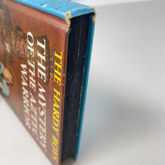 The Hardy Boys Book Lot of 4 Yellow Feather Aztec Warrior‎ Disappearing Floor - Picture 5 of 16
